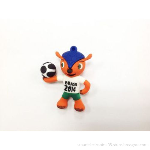 Football Man USB Flash Drive/Customized Package/Printing, 3-year Warranty, 64MB-128GB/Grade A 50 MOQ